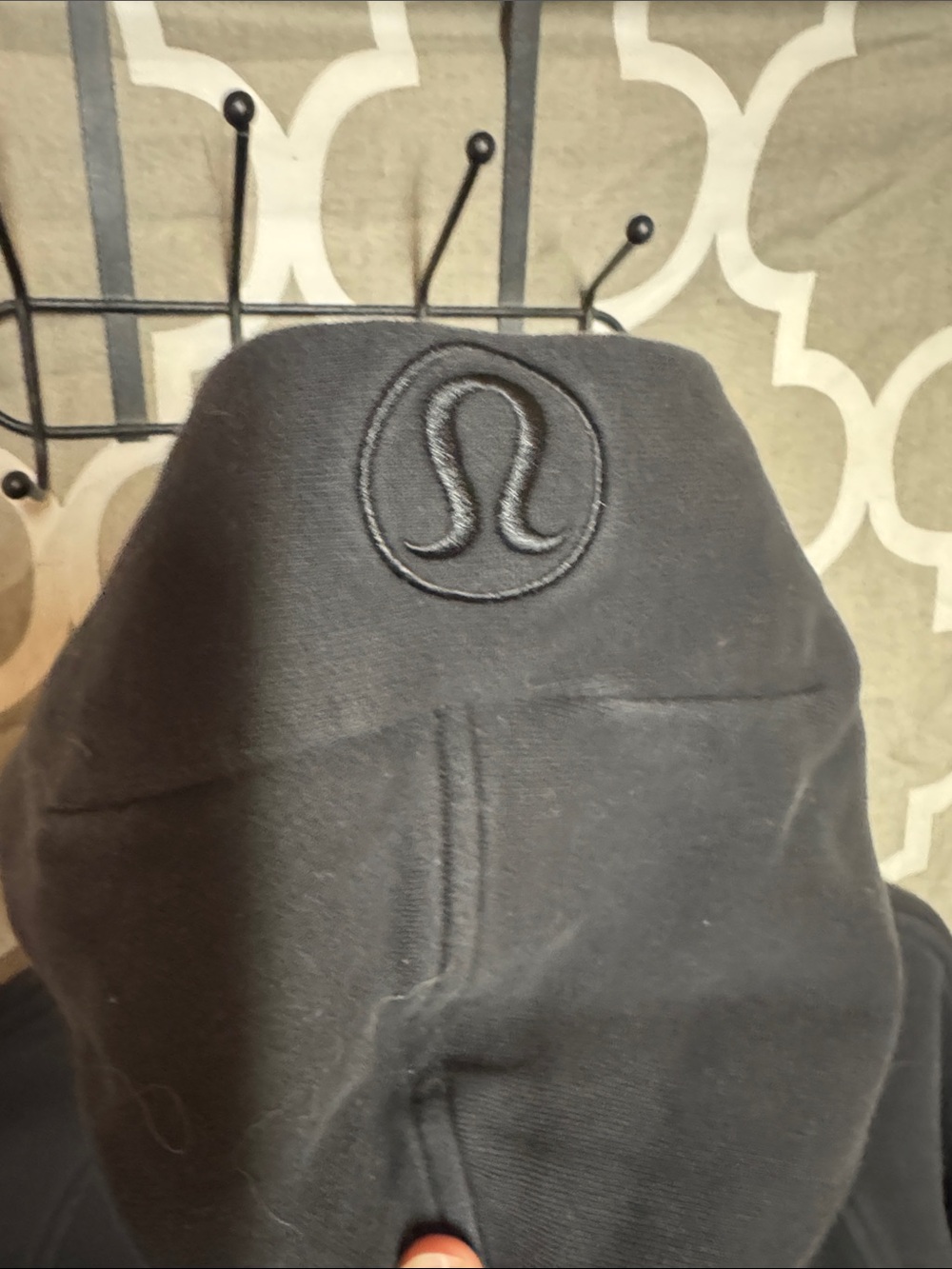 Black Half-Zip Hooded Crop Sweatshirt - Women - Picture 5 of 5